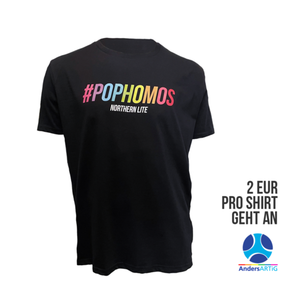 Northern Lite | #Pophomos| Shirt | Boy | black
