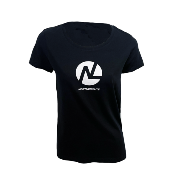 Northern Lite | T-Shirt | Logo | Girl | Black